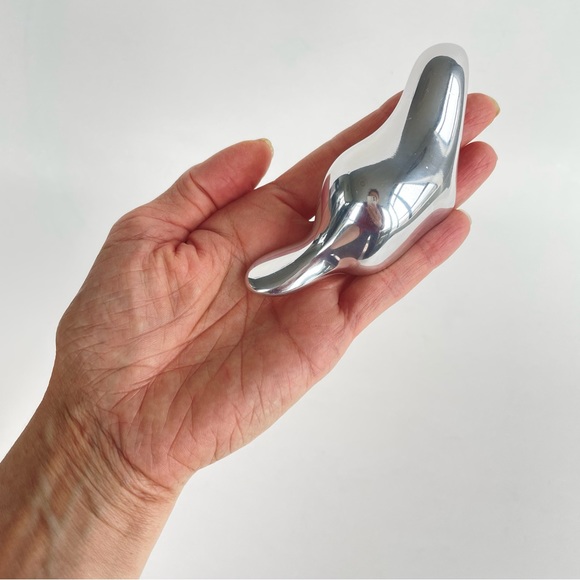 Silver Metal Animal Figurine - Picture 4 of 16